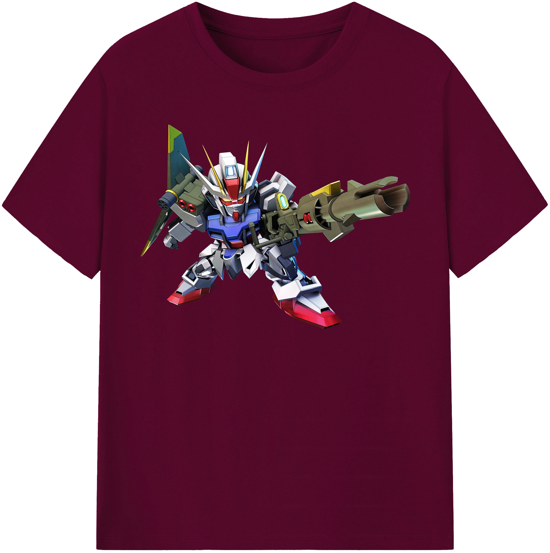 （画像用） 機動戦士ガンダム Mobile Suit Gundam レディースカジュアルプリントTシャツ（綿100％）